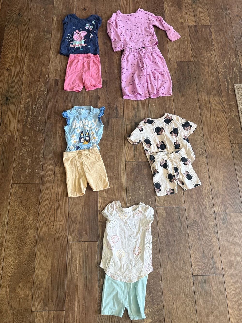 2T Girl Outfits (Various Brands)